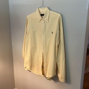 Mens Yellow- Ralph Lauren button down